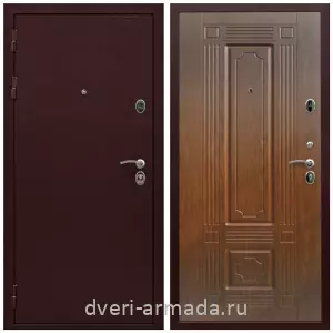 Входные двери классика, Дверь входная Армада Престиж Антик медь / ФЛ-2 Мореная береза
