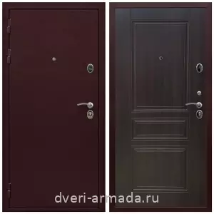 Антивандальные для квартир, Дверь входная Армада Престиж Антик медь / МДФ 6 мм ФЛ-243 Эковенге