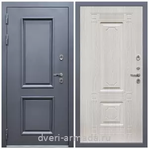 Большие входные двери, Дверь входная уличная в дом Армада Корса / ФЛ-2 Дуб белёный