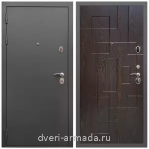 Двери со склада, Дверь входная Армада Гарант / МДФ 16 мм ФЛ-57 Дуб шоколад