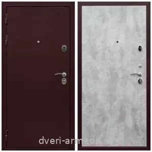 Антивандальные для квартир, Дверь входная Армада Престиж 2 Антик медь / МДФ 6 мм ПЭ Цемент светлый