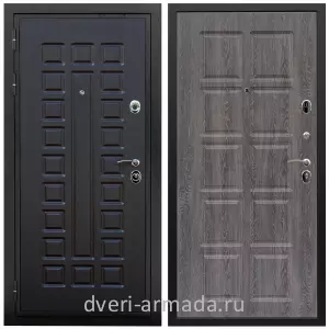 Двери МДФ для квартиры, Дверь входная Армада Триумф ФЛ-183 Венге / ФЛ-38 Дуб филадельфия графит