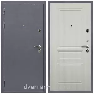 Двери со склада, Дверь входная Армада Престиж Антик серебро / МДФ 6 мм ФЛ-243 Лиственница беж