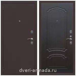 Правые входные двери, Дверь входная Армада Комфорт Антик медь / ФЛ-140 Венге