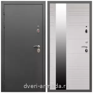 Антивандальные для квартир, Дверь входная Армада Гарант / МДФ 16 мм ФЛЗ-Сити Белый матовый
