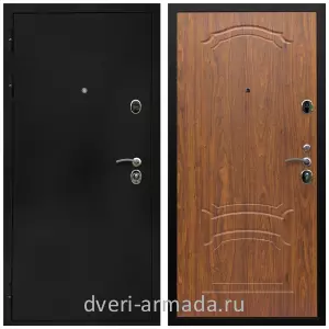 Двери со склада, Дверь входная Армада Престиж Черная шагрень / МДФ 6 мм ФЛ-140 Морёная берёза