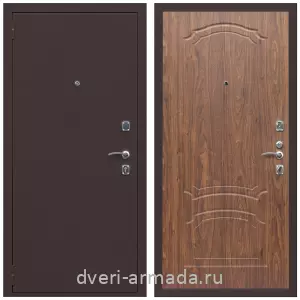 С теплоизоляцией для квартиры, Дверь входная Армада Комфорт Антик медь / ФЛ-140 Мореная береза