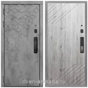 Дверь входная Армада Квадро Kaadas K9 / ФЛ-143 Рустик натуральный