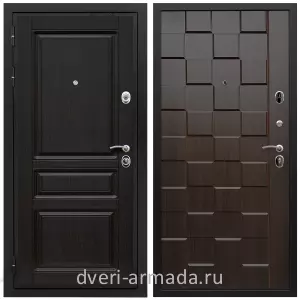 Двери со склада, Дверь входная Армада Премиум-Н МДФ 16 мм ФЛ-243 / МДФ 16 мм ОЛ-39 Эковенге