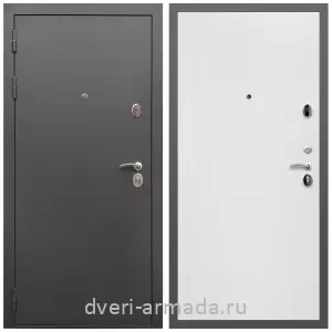 Двери со склада, Дверь входная Армада Гарант / МДФ 10 мм Гладкая Белый матовый