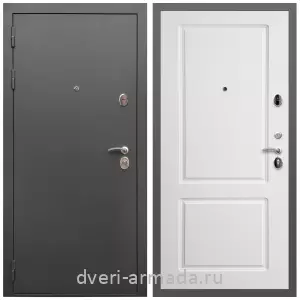 Двери со склада, Дверь входная Армада Гарант / МДФ 16 мм ФЛ-117 Белый матовый