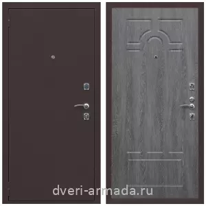 Входные двери 960 мм, Дверь входная Армада Комфорт Антик медь / ФЛ-58 Дуб Филадельфия графит