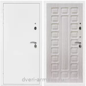 Белые, Дверь входная Армада Оптима Белая шагрень / ФЛ-183 Сандал белый