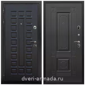 Двери МДФ для квартиры, Дверь входная Армада Триумф МДФ 16 мм ФЛ-183 / МДФ 16 мм ФЛ-2 Венге