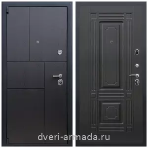 Толстые входные двери, Дверь входная Армада Бастион ФЛ-290 Дуб фактурный шоколад / ФЛ-2 Венге