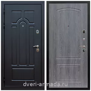 Двери со склада, Дверь входная Армада Эврика МДФ 10 мм ФЛ-58 Венге / МДФ 6 мм ФЛ-138 Дуб Филадельфия графит