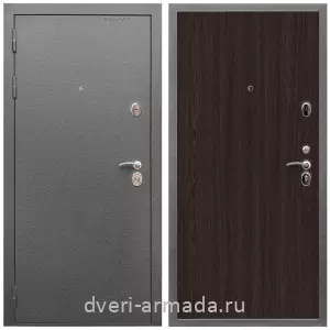 Одностворчатые входные двери, Дверь входная Армада Оптима Антик серебро / ПЭ Венге