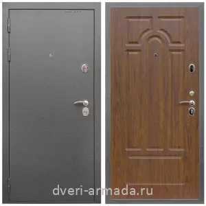 Входные двери с тремя петлями, Дверь входная Армада Оптима Антик серебро / МДФ 16 мм ФЛ-58 Морёная береза