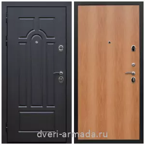 Одностворчатые входные двери, Дверь входная Армада Эврика МДФ 10 мм ФЛ-58 Венге / МДФ 6 мм ПЭ Миланский орех