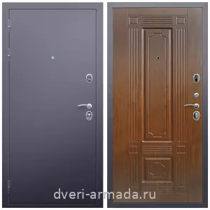 Одностворчатые входные двери, Дверь входная Армада Люкс Антик серебро / МДФ 16 мм ФЛ-2 Морёная береза