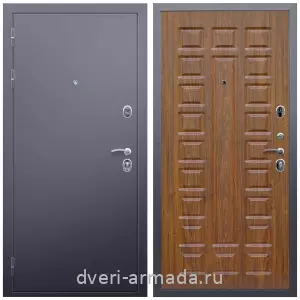 Правые входные двери, Дверь входная Армада Люкс Антик серебро / МДФ 16 мм ФЛ-183 Морёная береза