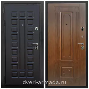 Двери МДФ для квартиры, Дверь входная Армада Триумф ФЛ-183 Венге / ФЛ-2 Мореная береза