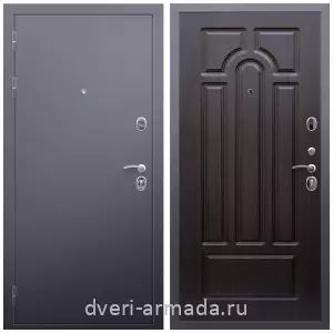 4 контура, Дверь входная Армада Люкс Антик серебро / МДФ 16 мм ФЛ-58 Венге