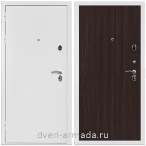 Двери со склада, Дверь входная Армада Престиж Белая шагрень / МДФ 6 мм ПЭ Венге