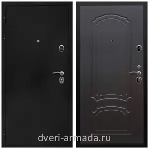 Двери со склада, Дверь входная Армада Престиж Черная шагрень / МДФ 6 мм ФЛ-140 Венге