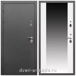 Антивандальные для квартир, Дверь входная Армада Гарант / МДФ 16 мм СБ-16 Белый матовый