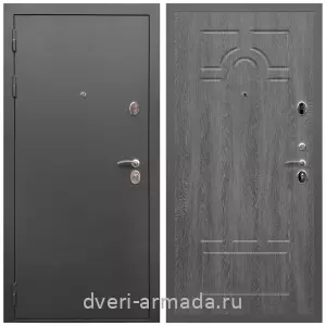 Двери со склада, Дверь входная Армада Гарант / МДФ 6 мм ФЛ-58 Дуб Филадельфия графит