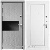 Дверь входная Армада Престиж Белая шагрень МДФ 16 мм Милк рикамо софт / ФЛ-119 Белый матовый
