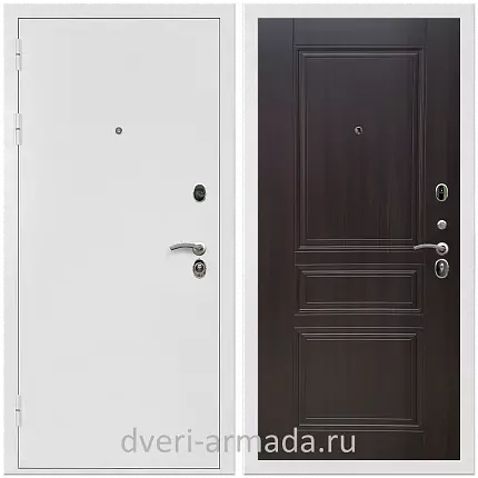 Дверь входная Армада Престиж Белая шагрень / МДФ 6 мм ФЛ-243 Эковенге