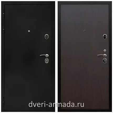Дверь входная Армада Престиж Черная шагрень / МДФ 6 мм ПЭ Венге