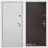 Дверь входная Армада Тесла МДФ 16 мм / МДФ 16 мм ФЛ-86 Венге структурный